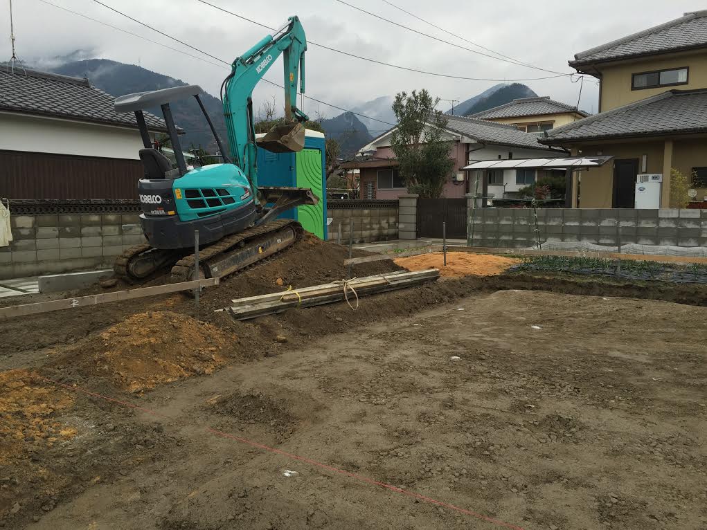 新居浜市で資金計画をしたお客様の現場写真