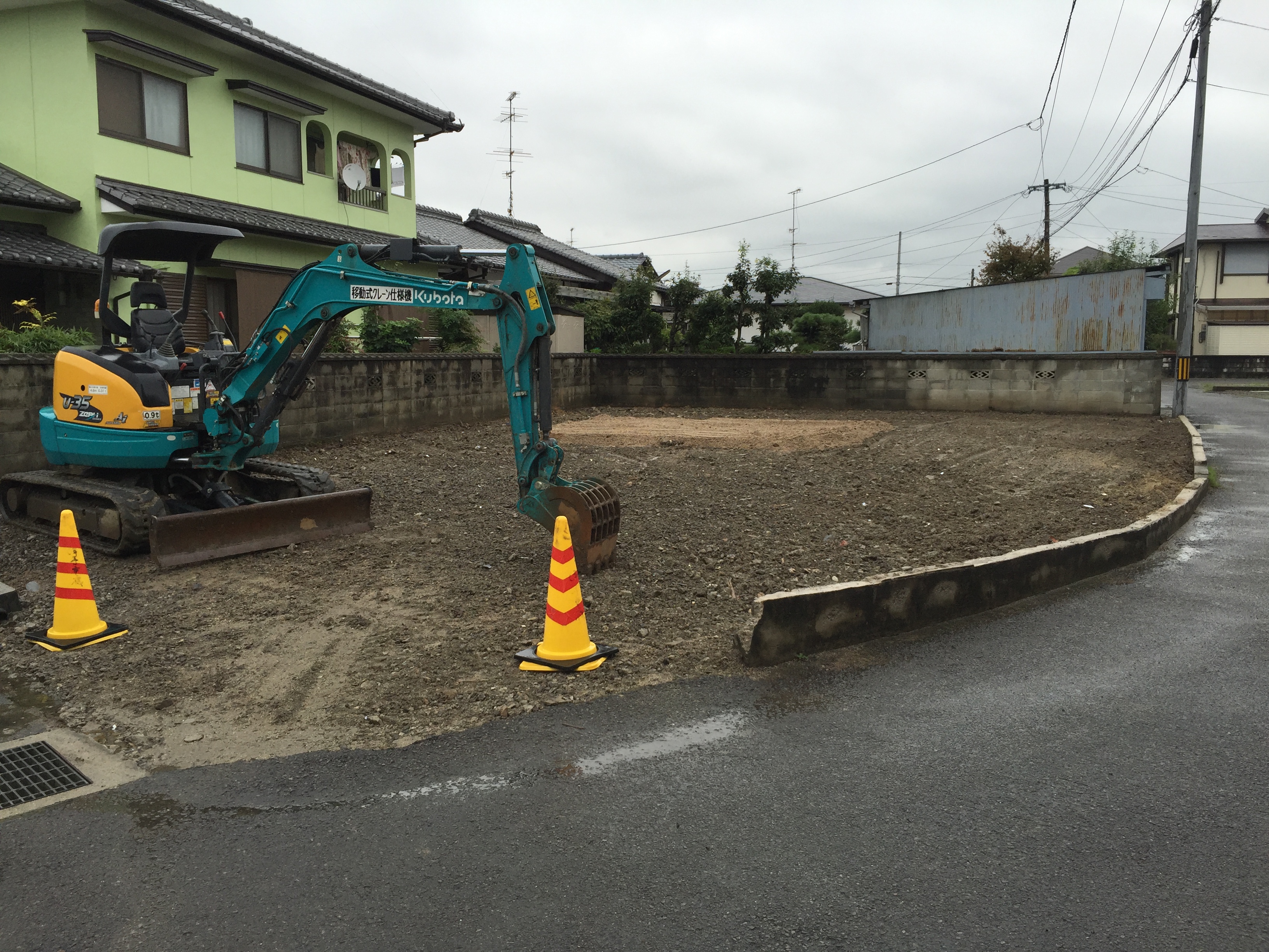 西条市でリノベ―ション住宅の現場写真