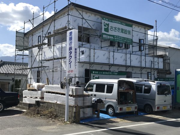 四国中央市の断熱住宅の写真